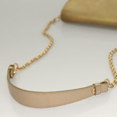 Louis Vuitton Love Note Chain Clutch Leather