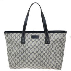 Gucci Plus Tote GG Coated Canvas with Leather