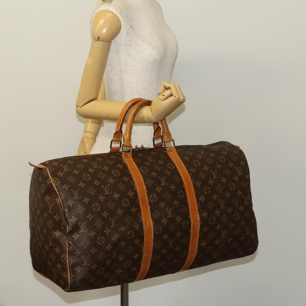 Louis Vuitton Keepall Bag Monogram Canvas