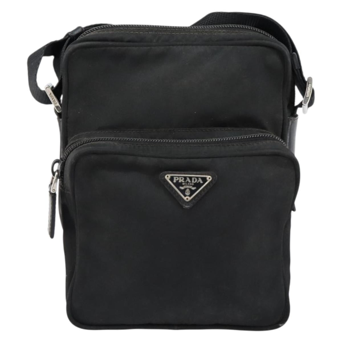 Prada Front Pocket Messenger Bag Tessuto