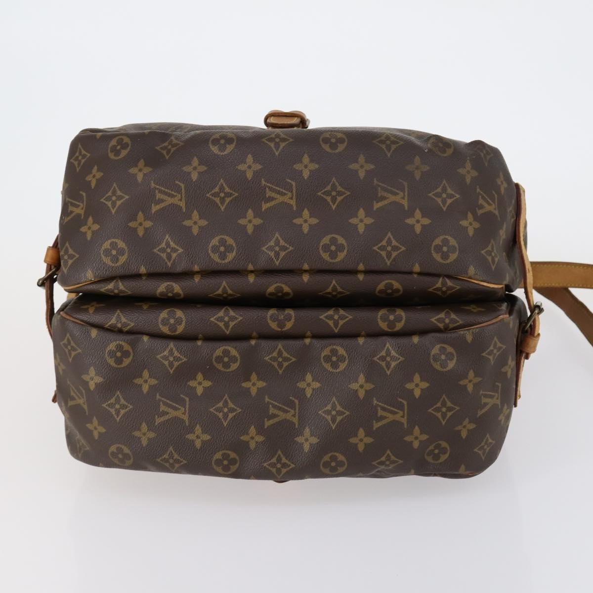 Louis Vuitton Saumur Handbag Monogram Canvas