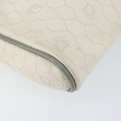 Christian Dior Vintage Honeycomb Shoulder Bag Canvas