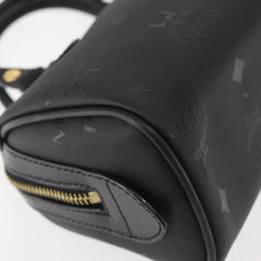 MCM Visetos logogramme Handbag Canvas and Leather