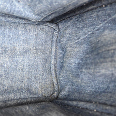 Prada Canapa Convertible Tote Denim