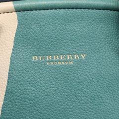 Burberry Bloomsbury Satchel Printed Leather