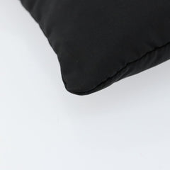 Prada Front Zip Convertible Flat Messenger Tessuto with Leather