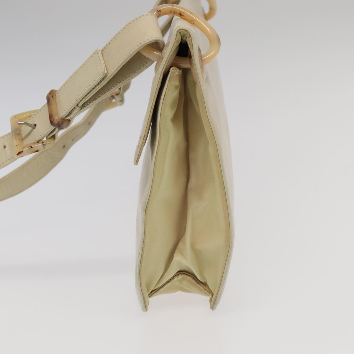 Prada Flap Shoulder Bag Leather