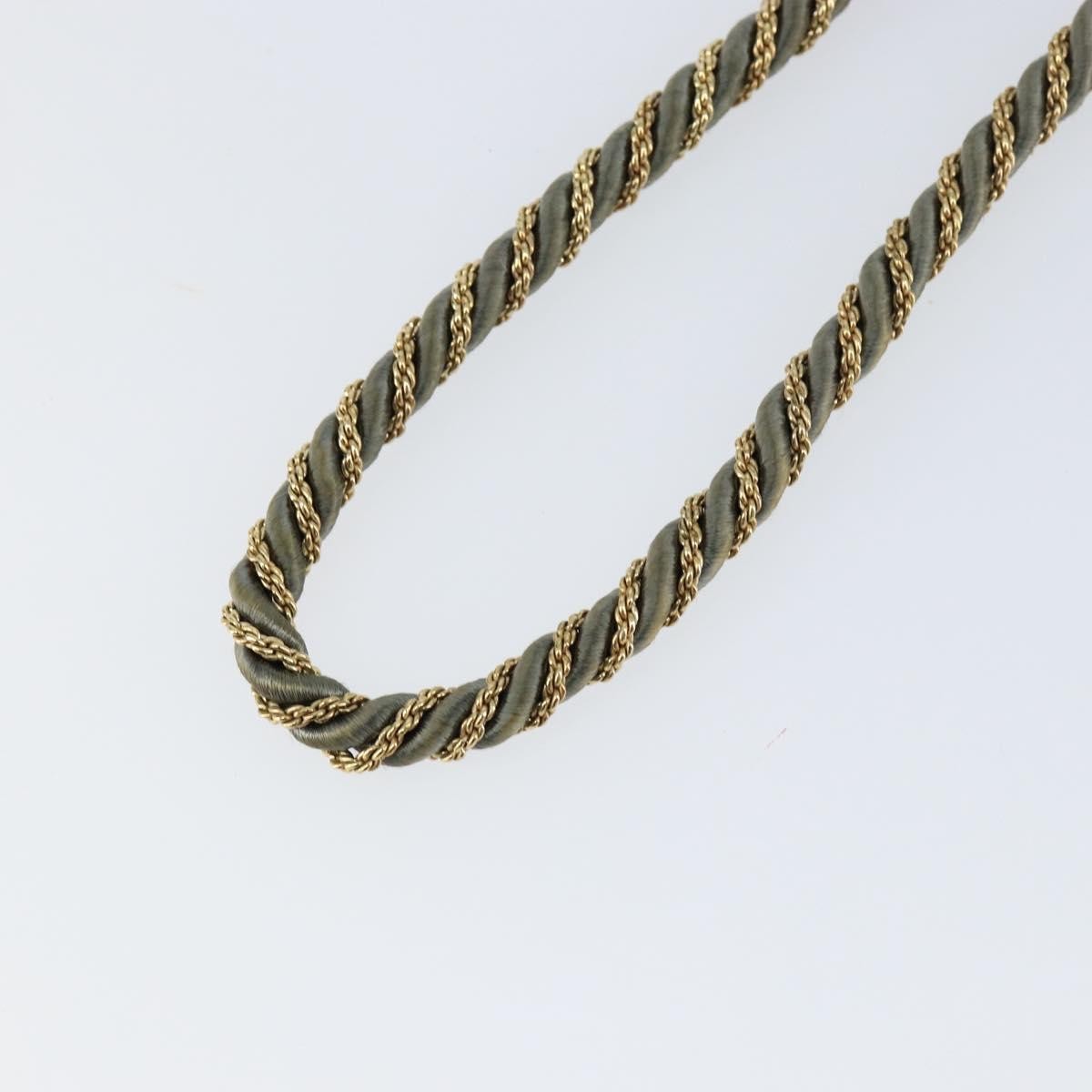 Christian Dior CD Logo necklace Metal