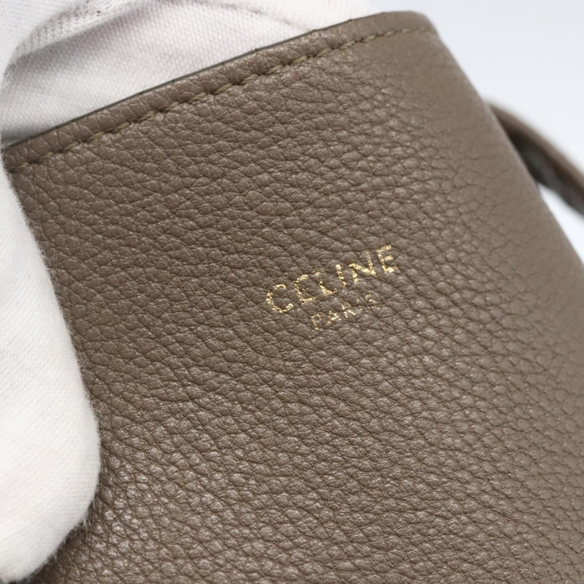 Celine Phantom Tie Cabas Tote Leather