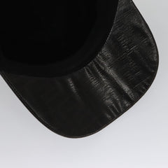 Fendi Logo Baseball Cap Zucca Canvas