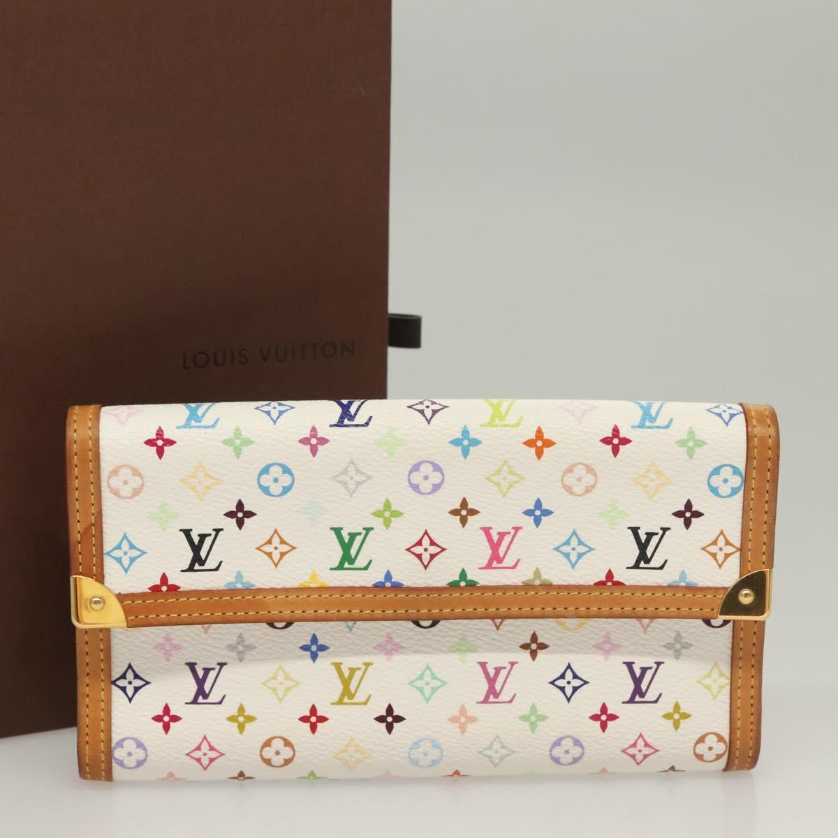Louis Vuitton Porte Tresor International Wallet Monogram Multicolor