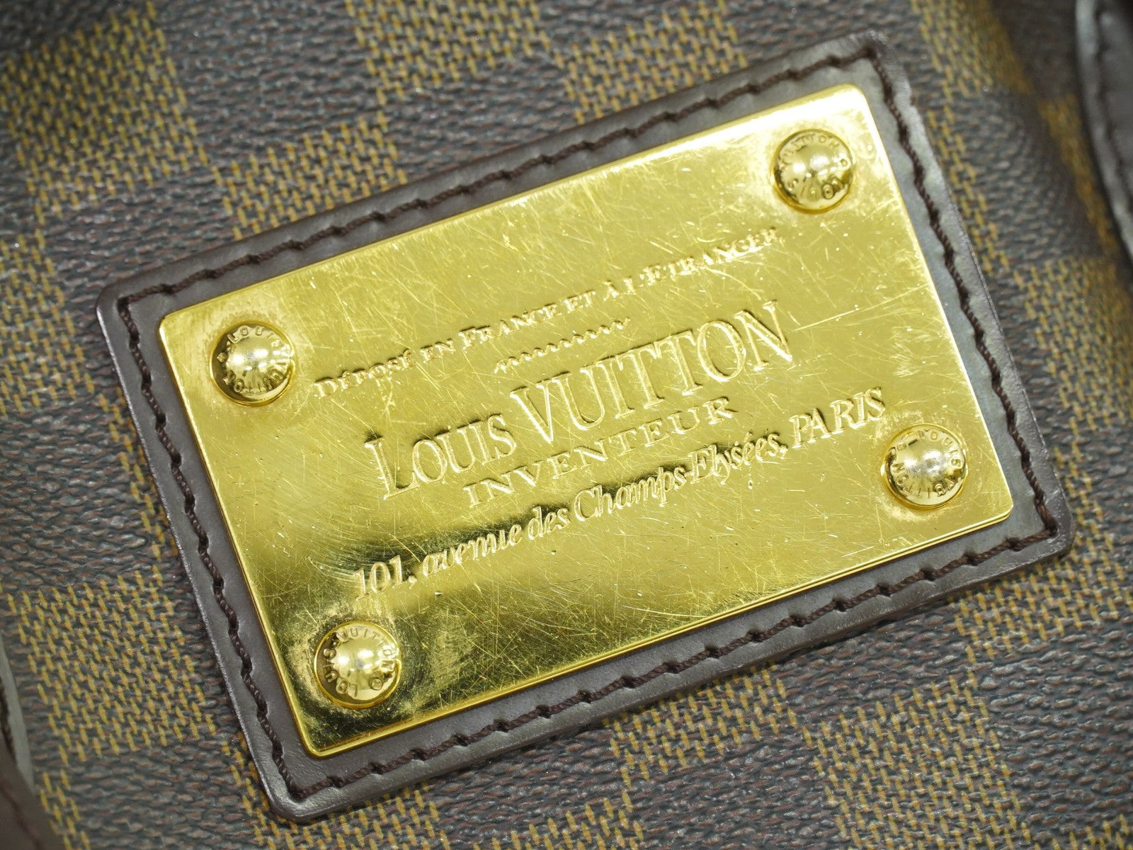 Louis Vuitton Hampstead Handbag Damier
