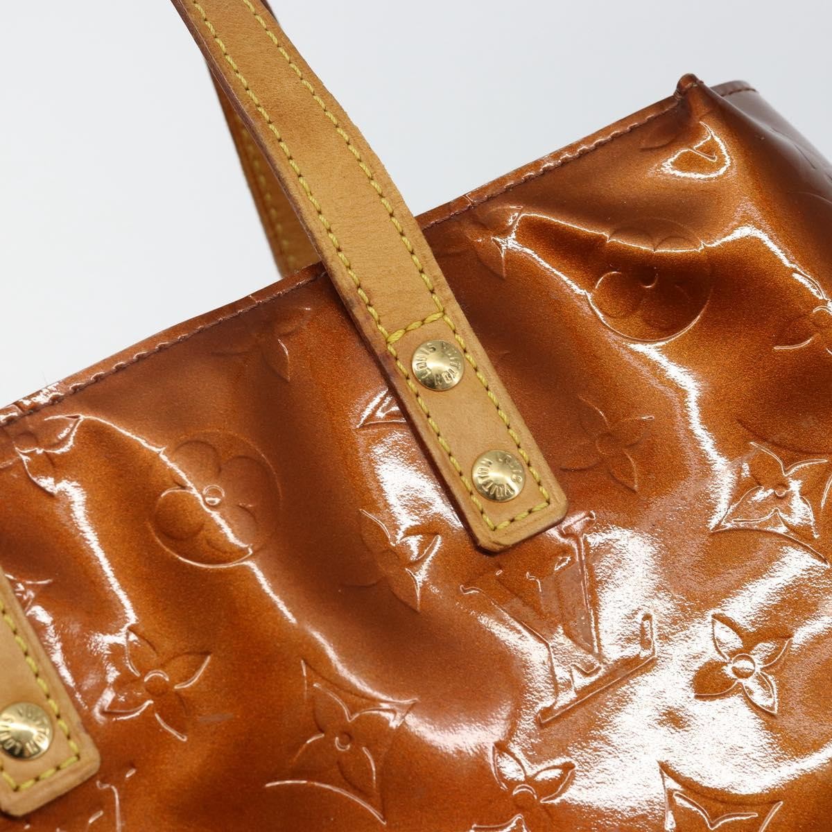 Louis Vuitton Reade Handbag Monogram Vernis