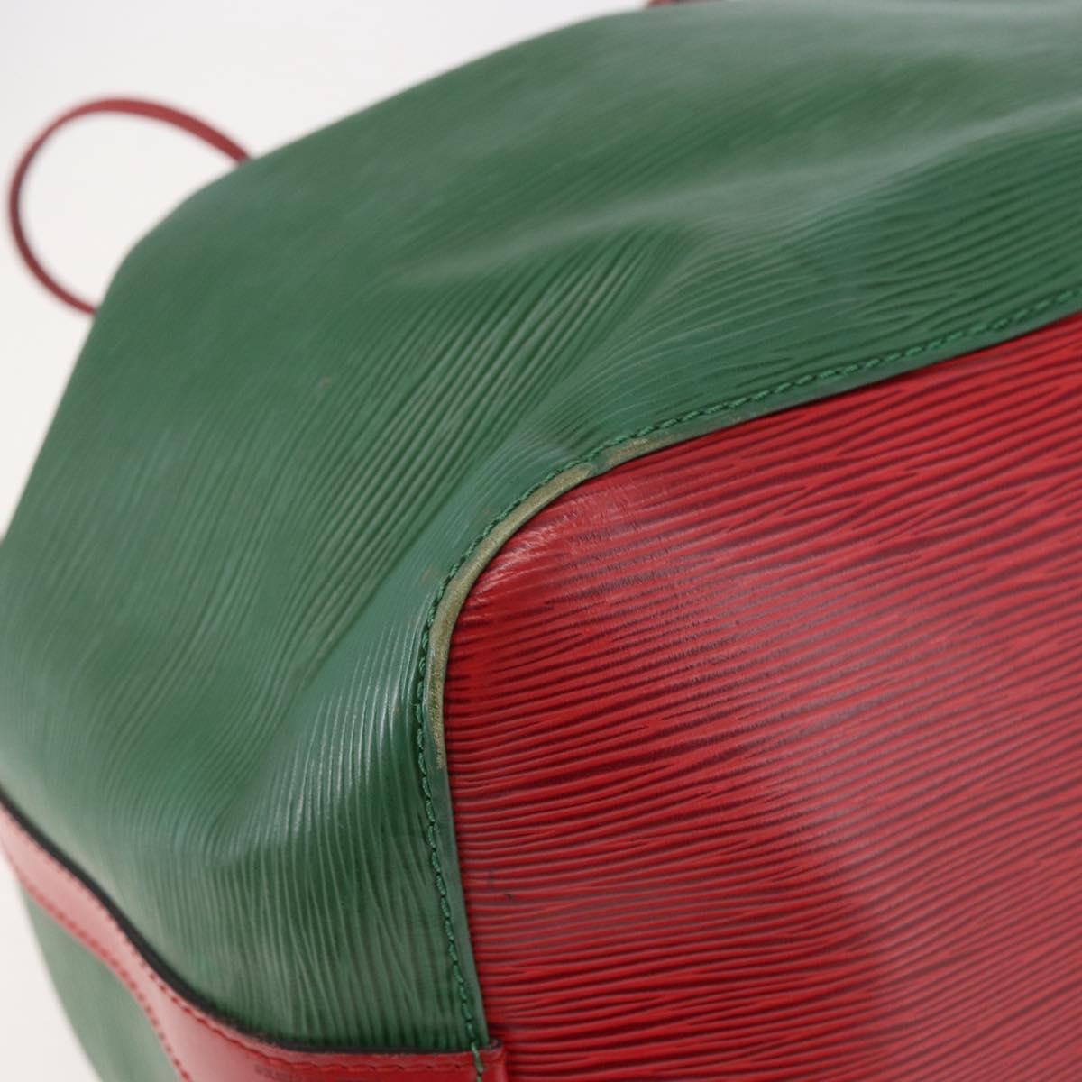 Louis Vuitton Bicolor Petit Noe Handbag Epi Leather