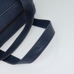 Celine Circle Logo Handbag Leather