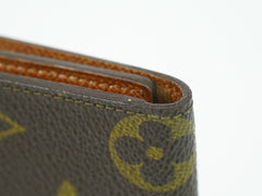 Louis Vuitton Porte Tresor Etui Papiers Wallet Monogram Canvas