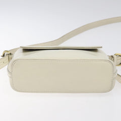 Burberry Flap Shoulder Bag Leather