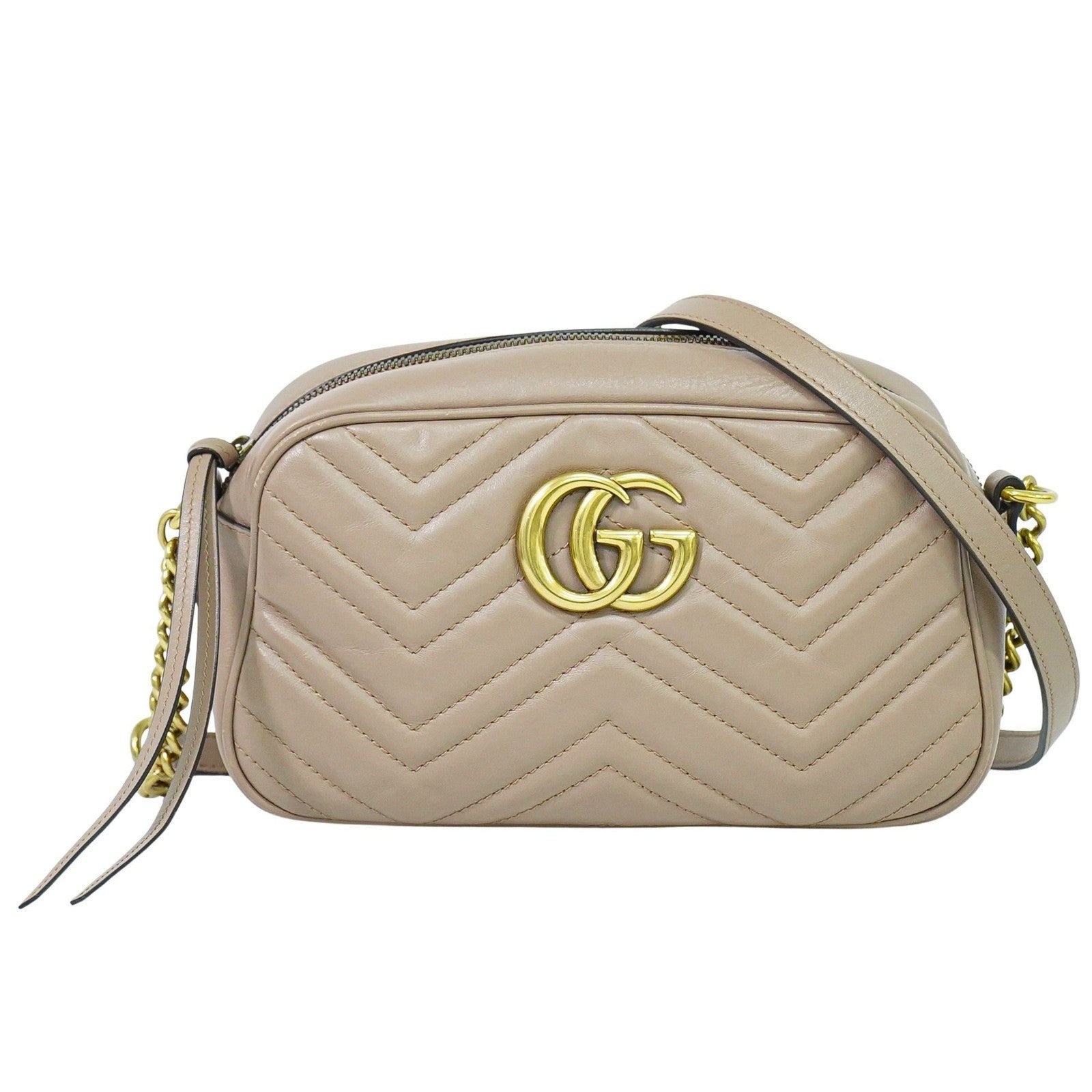 Gucci GG Marmont Shoulder Bag Matelasse Leather