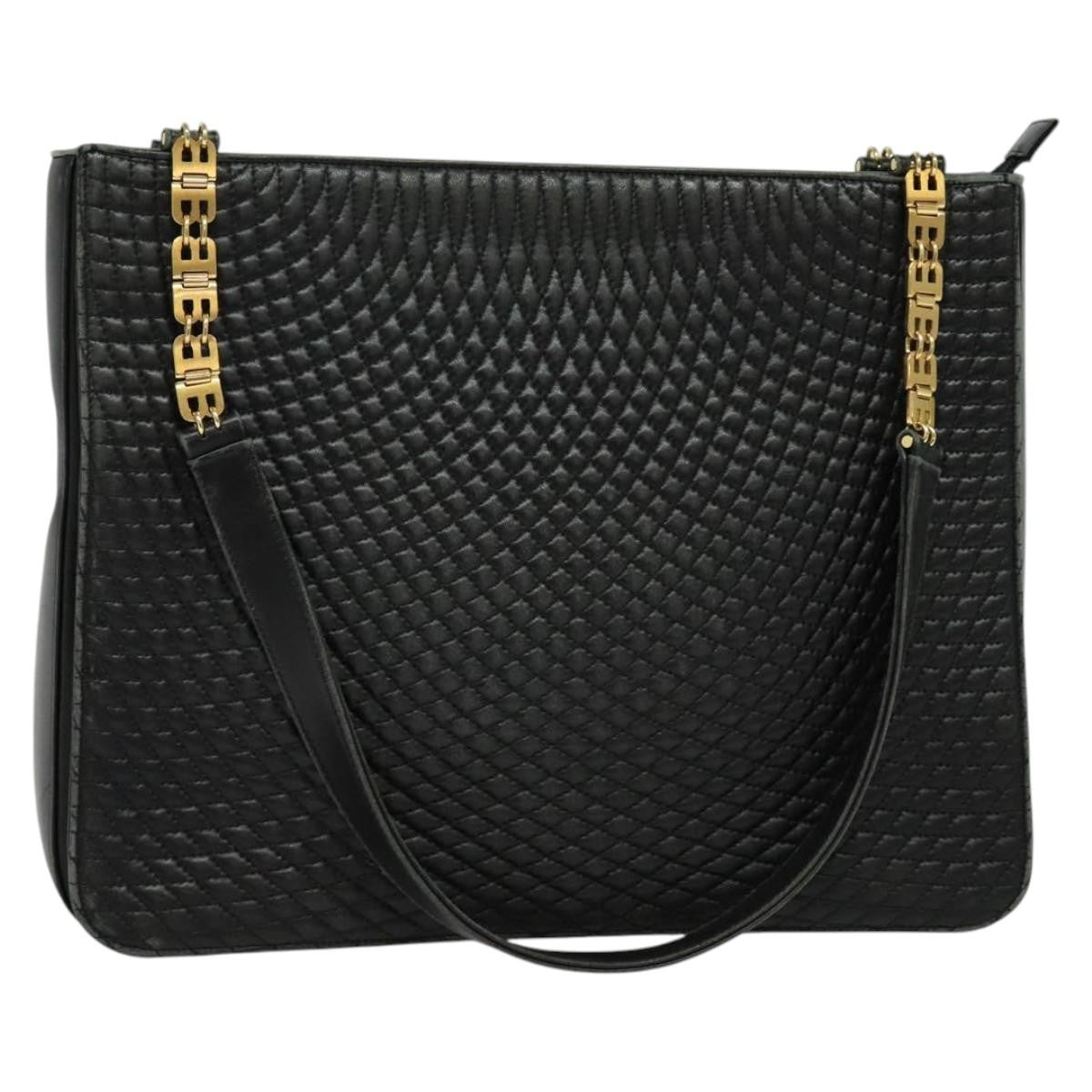 Bally Vintage Shoulder Bag Quilted leather