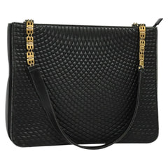 Bally Vintage Shoulder Bag Quilted leather