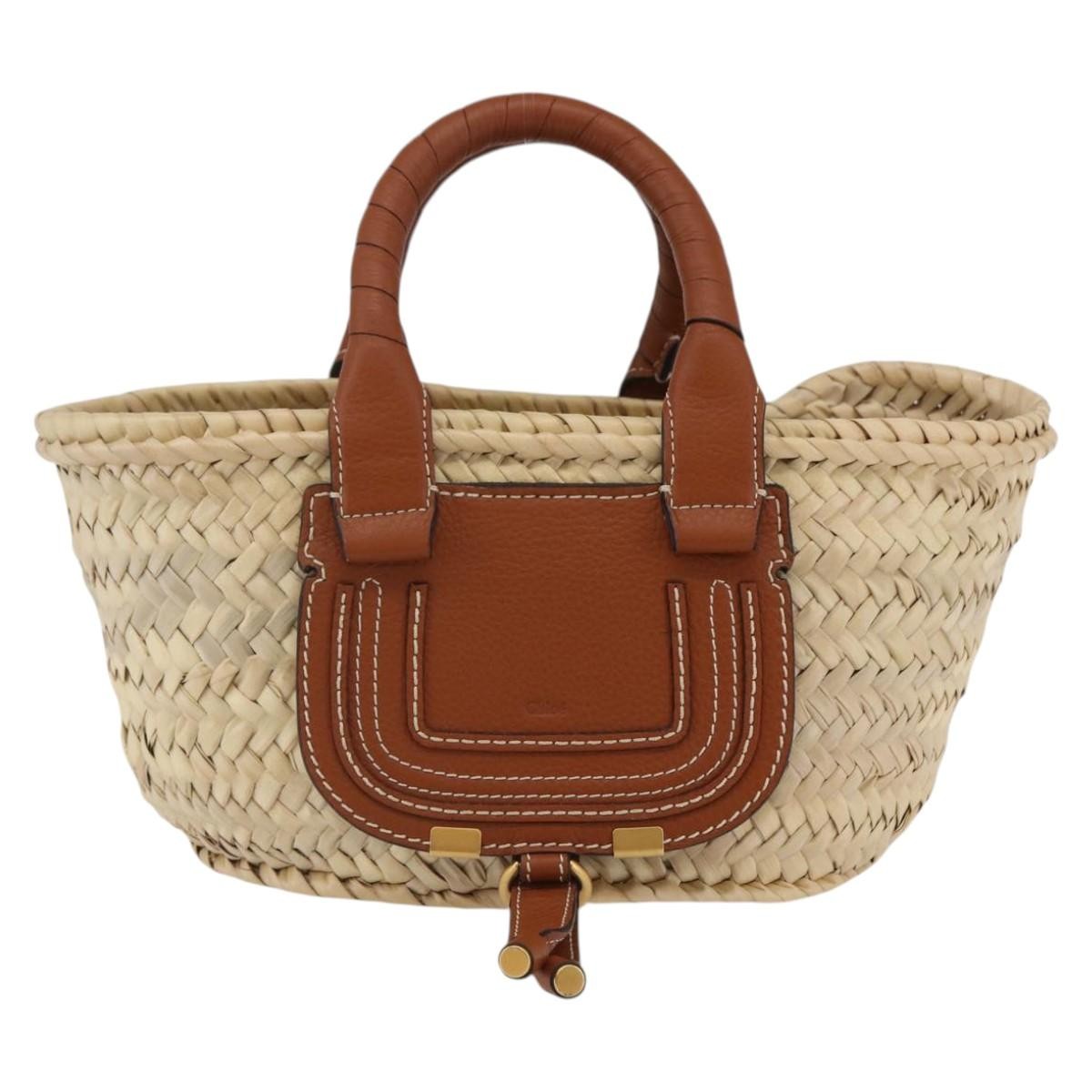 Chloe Marcie Tote RAFFIA