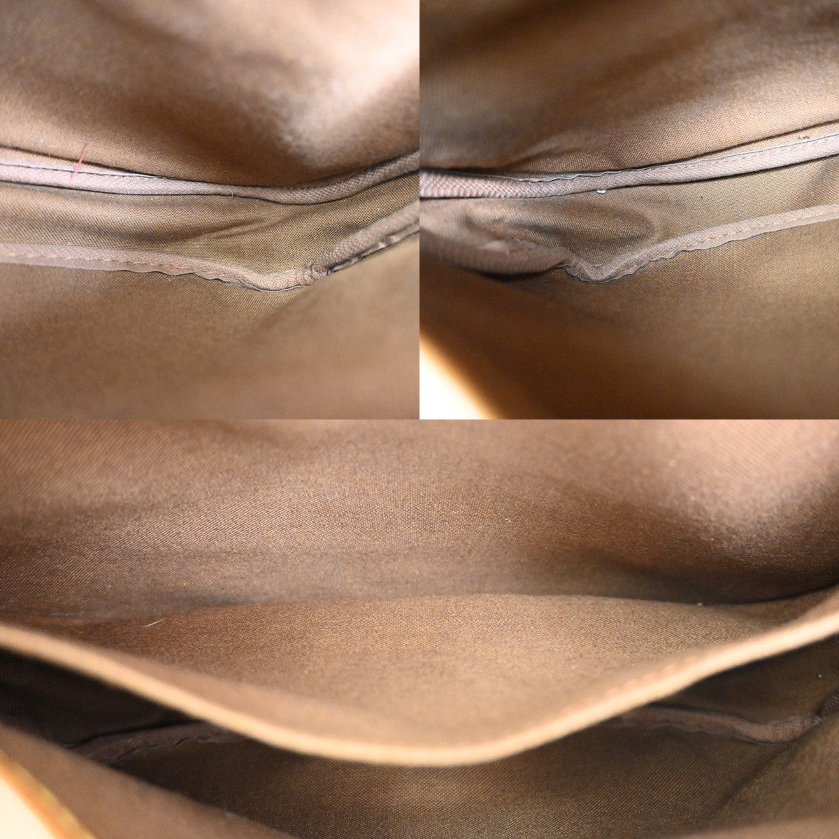 Louis Vuitton Saumur Handbag Monogram Canvas