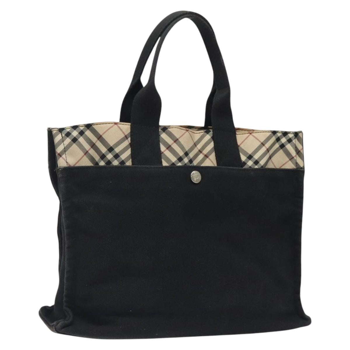 Burberry Nova Check Tote canvas check pattern