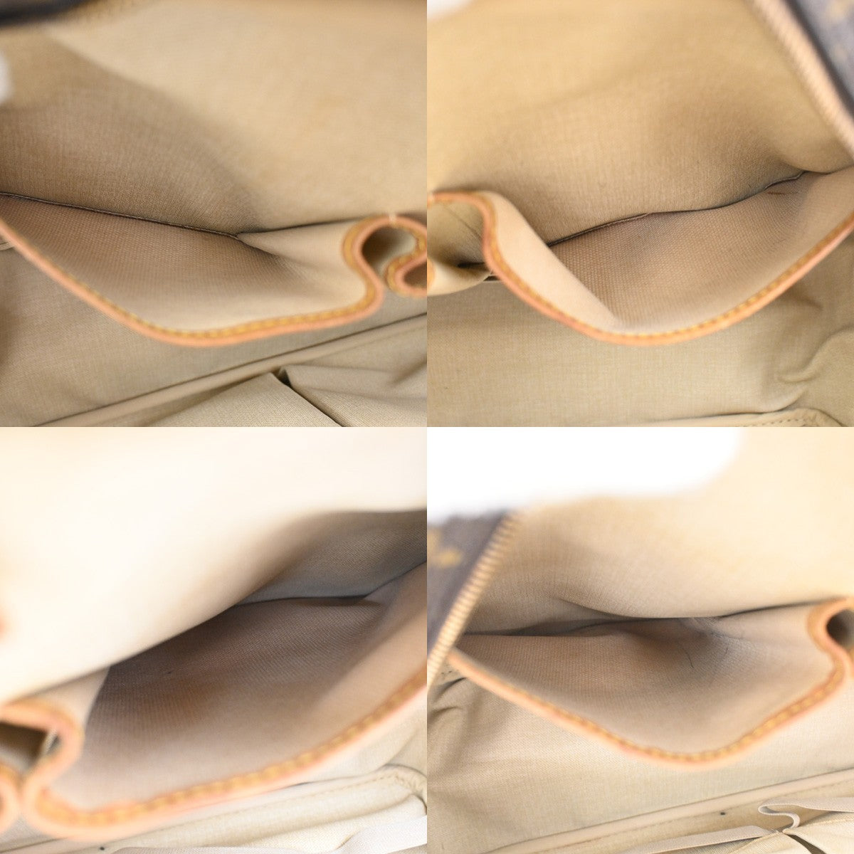 Louis Vuitton Deauville Handbag Monogram Canvas