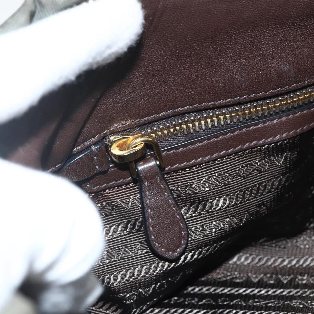 Prada Gaufre Convertible Satchel Tessuto