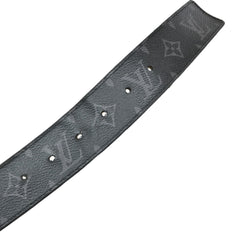 Louis Vuitton LV Initiales Belt Monogram Eclipse Leather