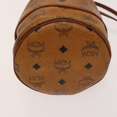 MCM Drawstring Shoulder Bag Leather