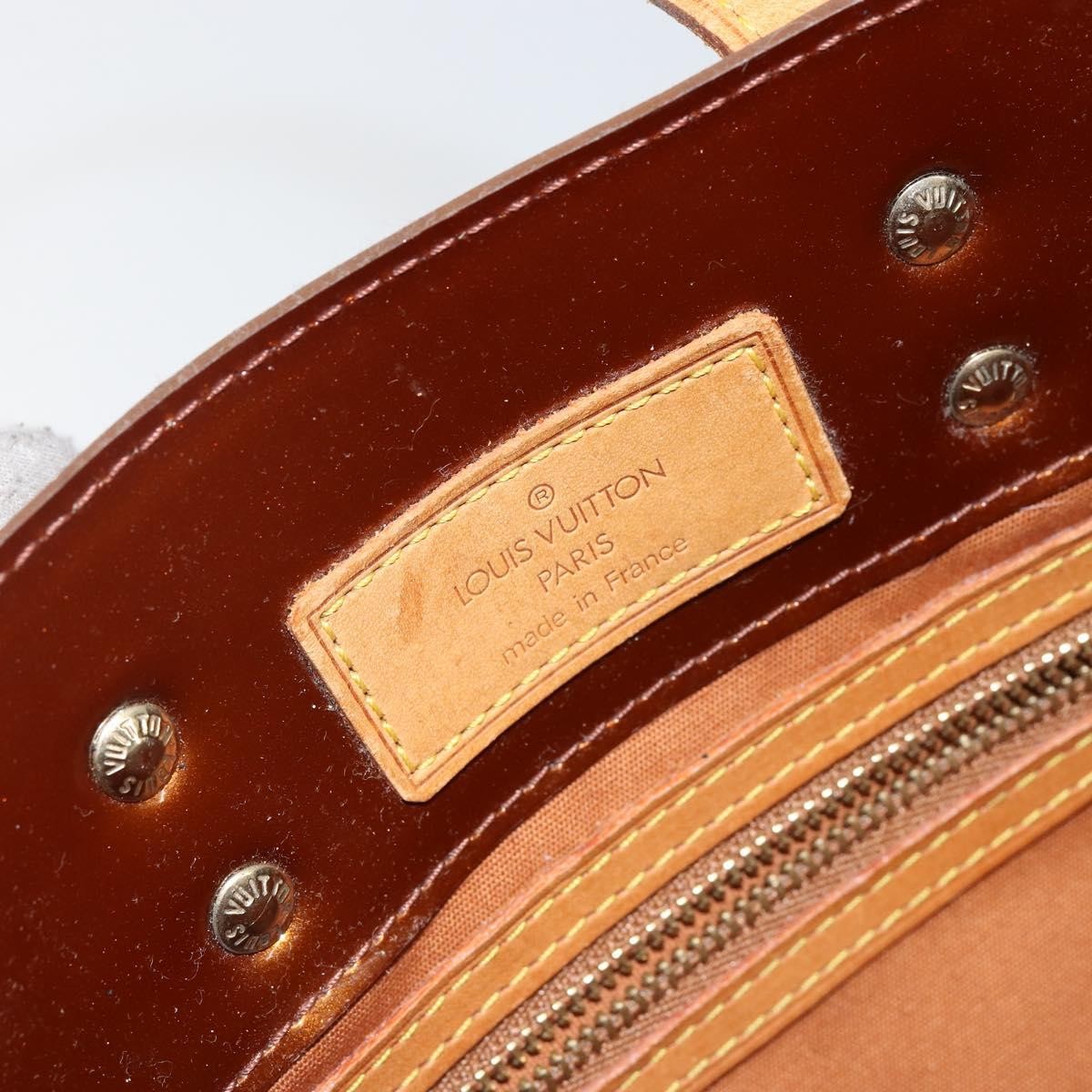 Louis Vuitton Reade Handbag Monogram Vernis