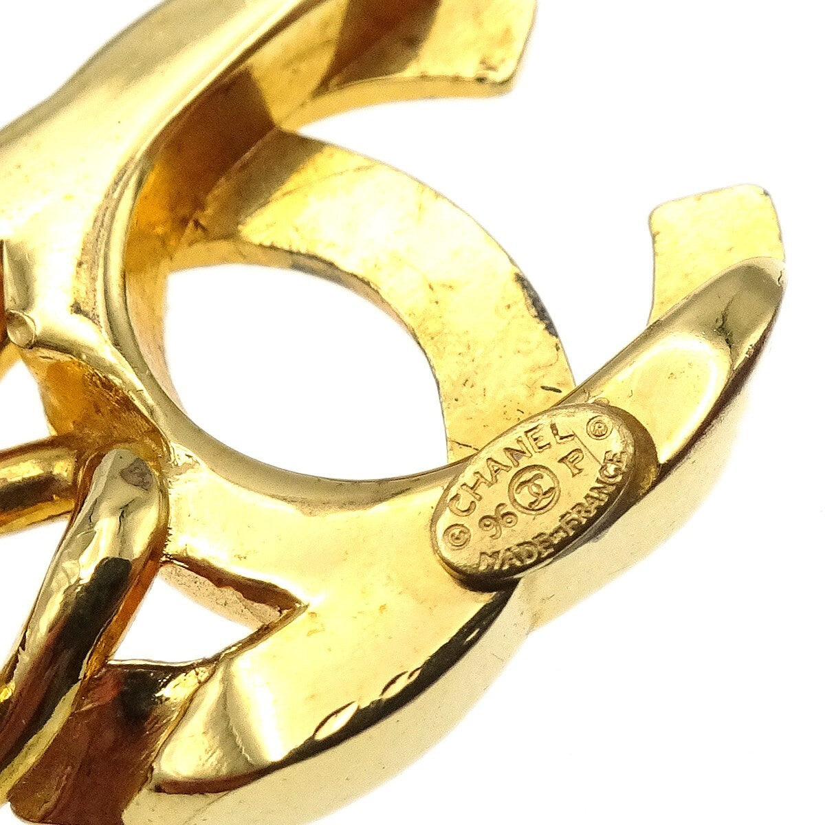 Chanel Vintage CC Turnlock Chain Bracelet Metal