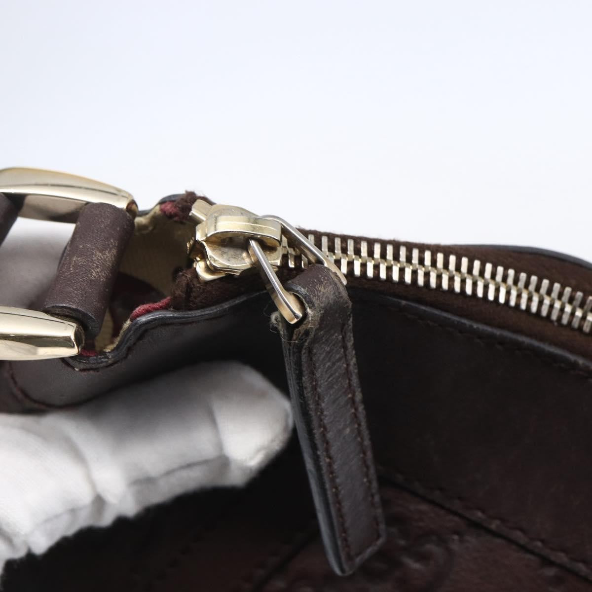 Gucci D Ring Messenger Bag Guccissima Leather