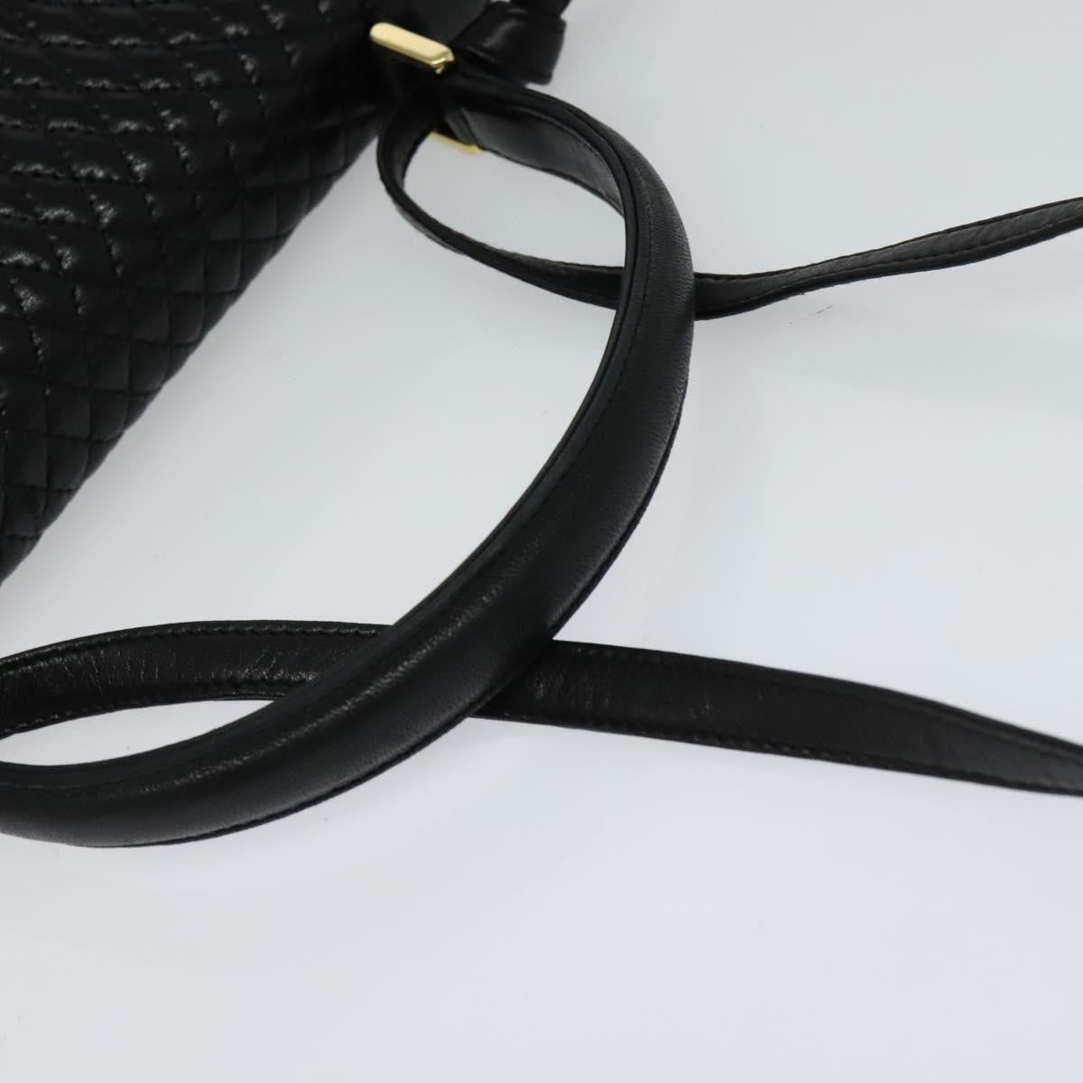 Bally Vintage Handbag Quilted Leather