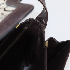 Celine Vintage C Sulky Horsebit Shoulder bag Canvas and Leather