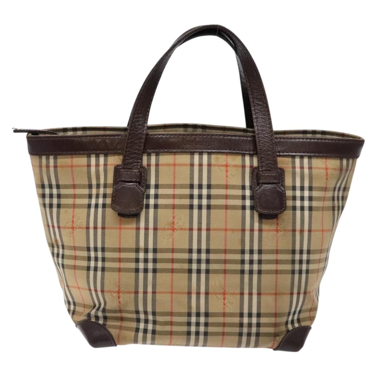 Burberry Nova Check Handbag Nova Check Canvas and leather