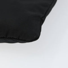 Prada Front Zip Convertible Flat Messenger Tessuto with Leather