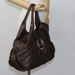 Bvlgari Chandra Hobo Leather