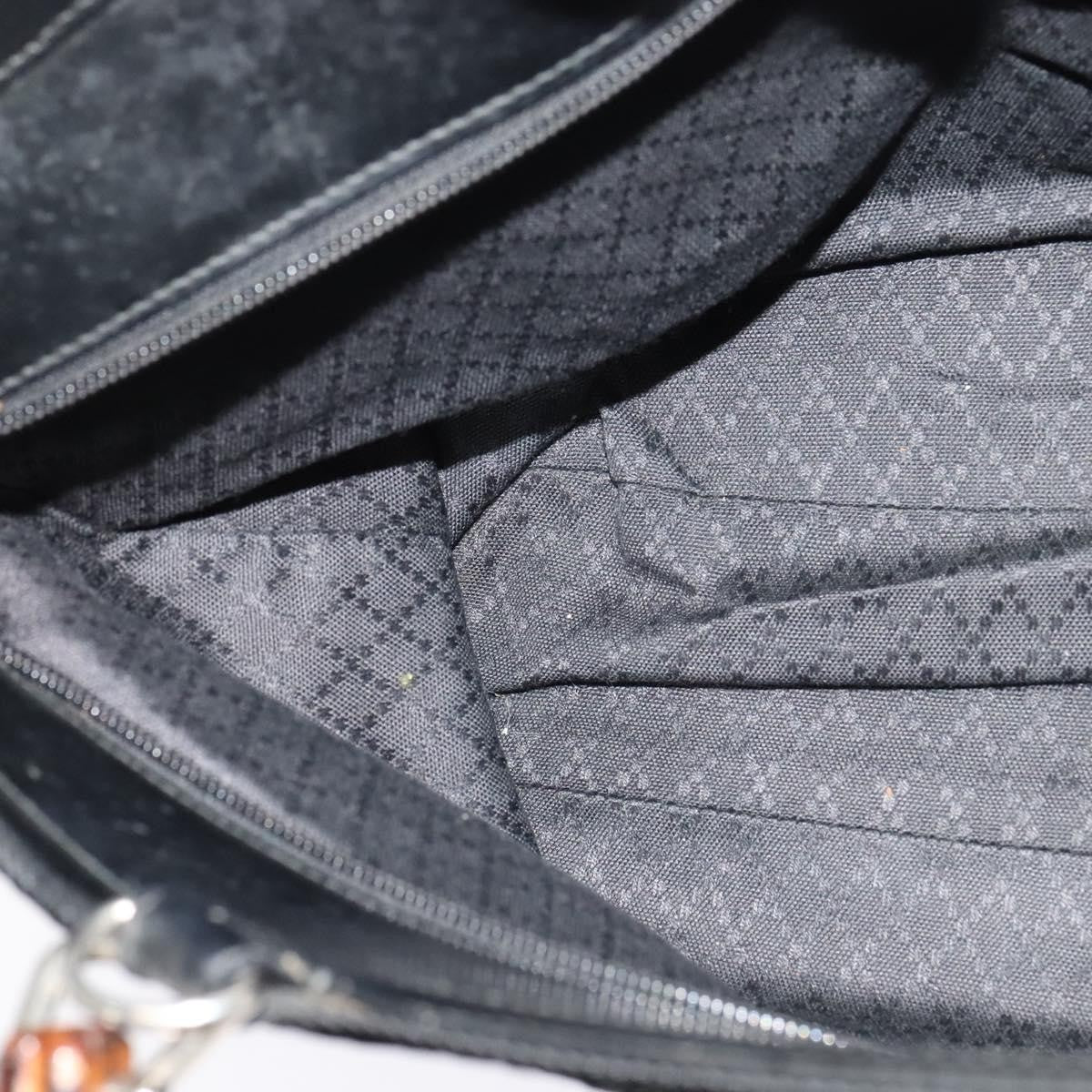 Gucci Vintage Bamboo Handle Bag Canvas