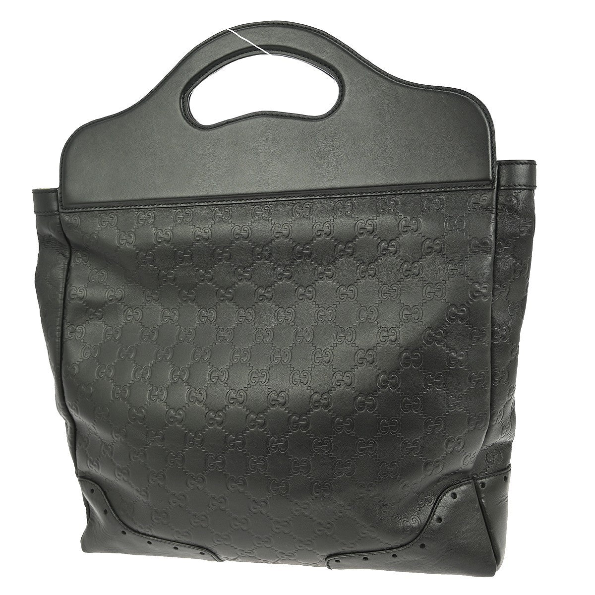 Gucci Punch Top Handle Bag Guccissima Leather