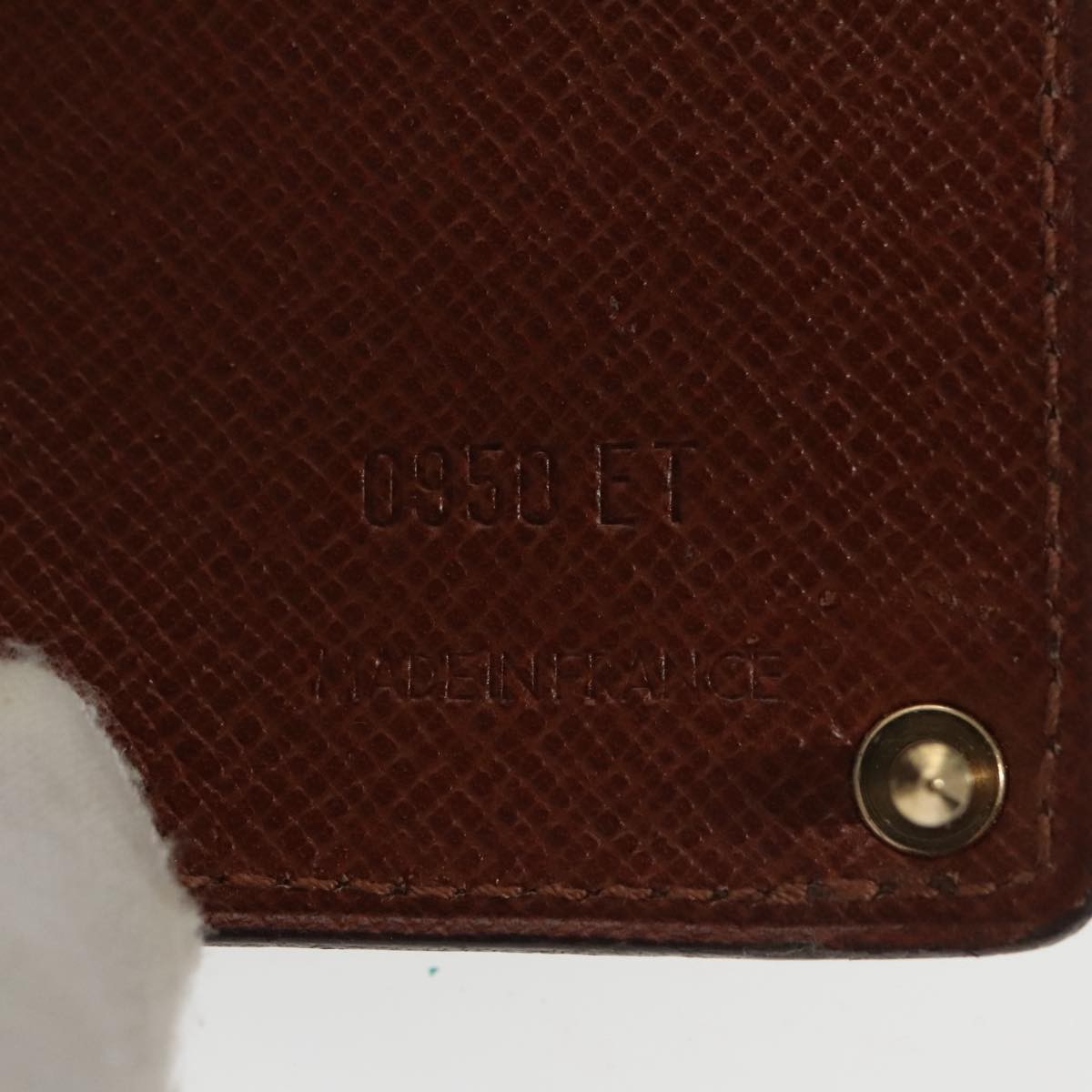 Louis Vuitton Porte Cartes Pression Card Case Monogram Canvas