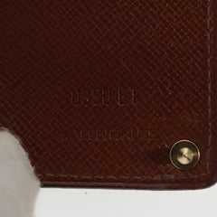 Louis Vuitton Porte Cartes Pression Card Case Monogram Canvas
