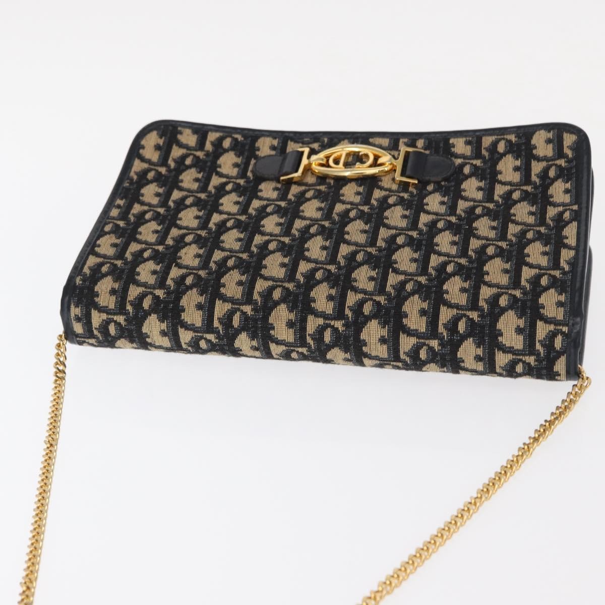 Christian Dior Vintage CD trotter Shoulder bag Canvas