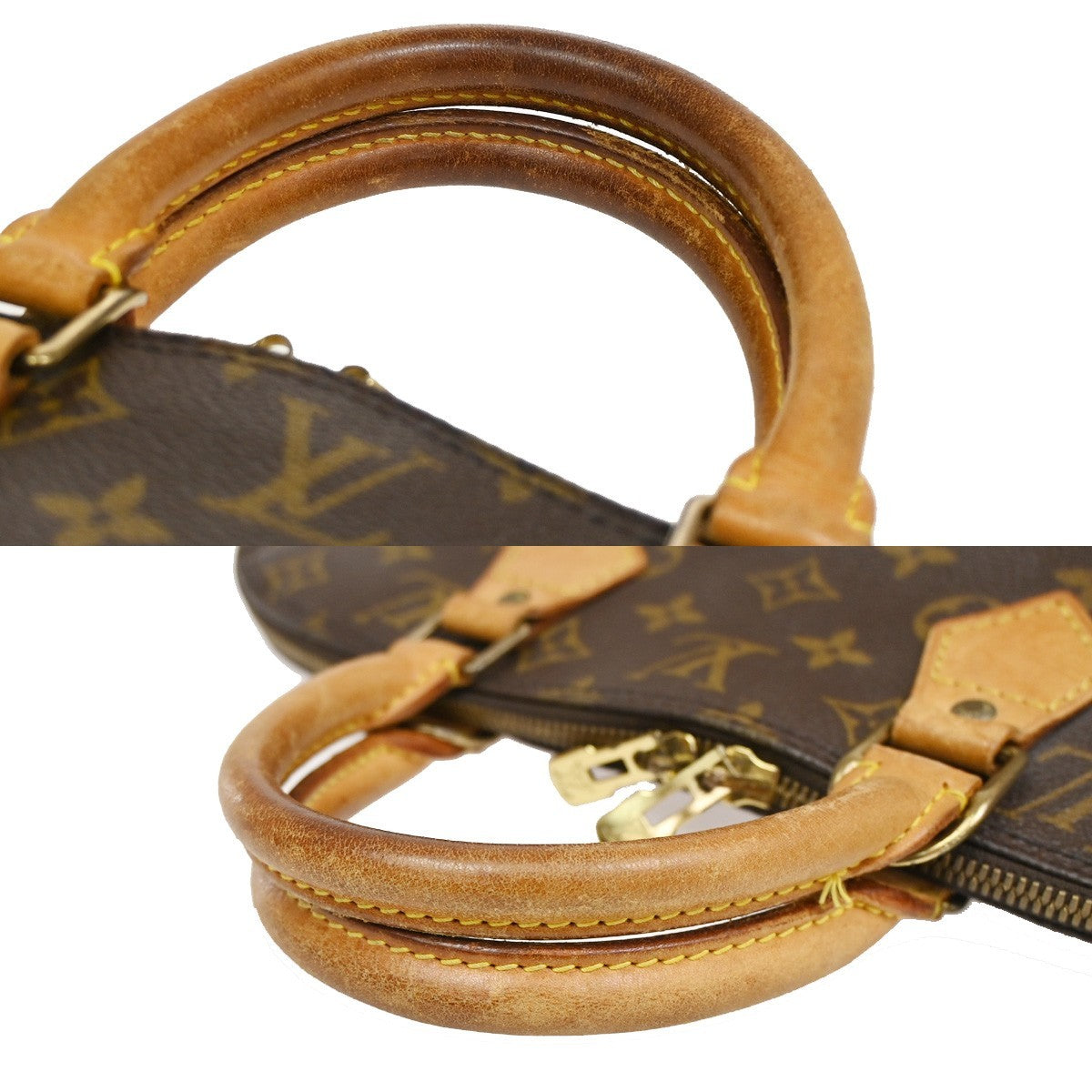 Louis Vuitton Alma Handbag Monogram Canvas