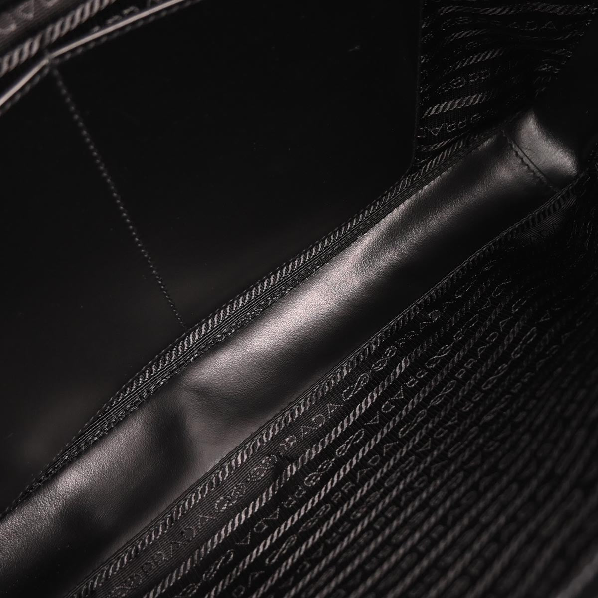 Prada Convertible Zip Around Briefcase Saffiano Leather