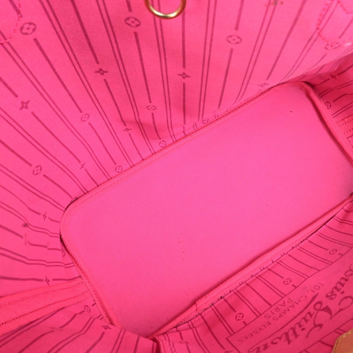 Louis Vuitton Neverfull Tote Limited Edition Monogram Roses