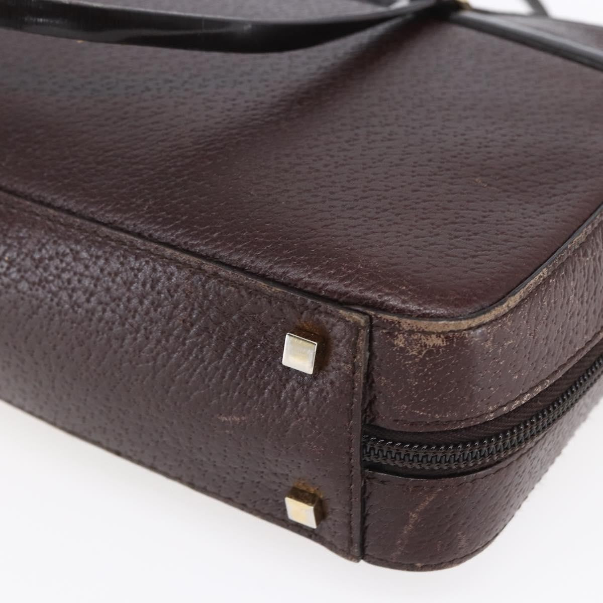 Christian Dior Vintage CD Handbag Leather