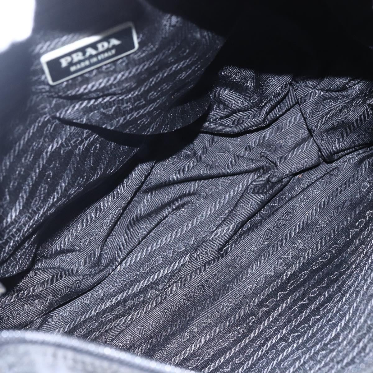 Prada Double Buckle Flap Messenger Bag Tessuto