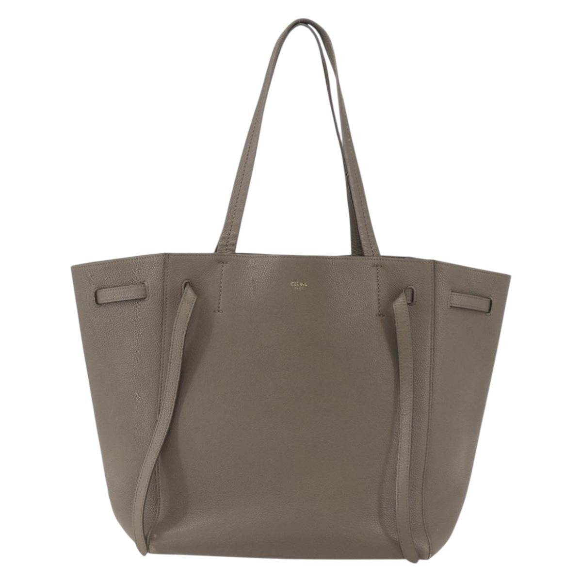 Celine Phantom Tie Cabas Tote Leather